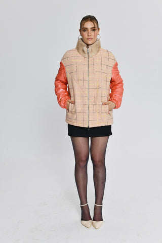 lamb-leather-collar-orange-fur-jacket