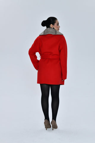 CASHMERE RED JACKET
